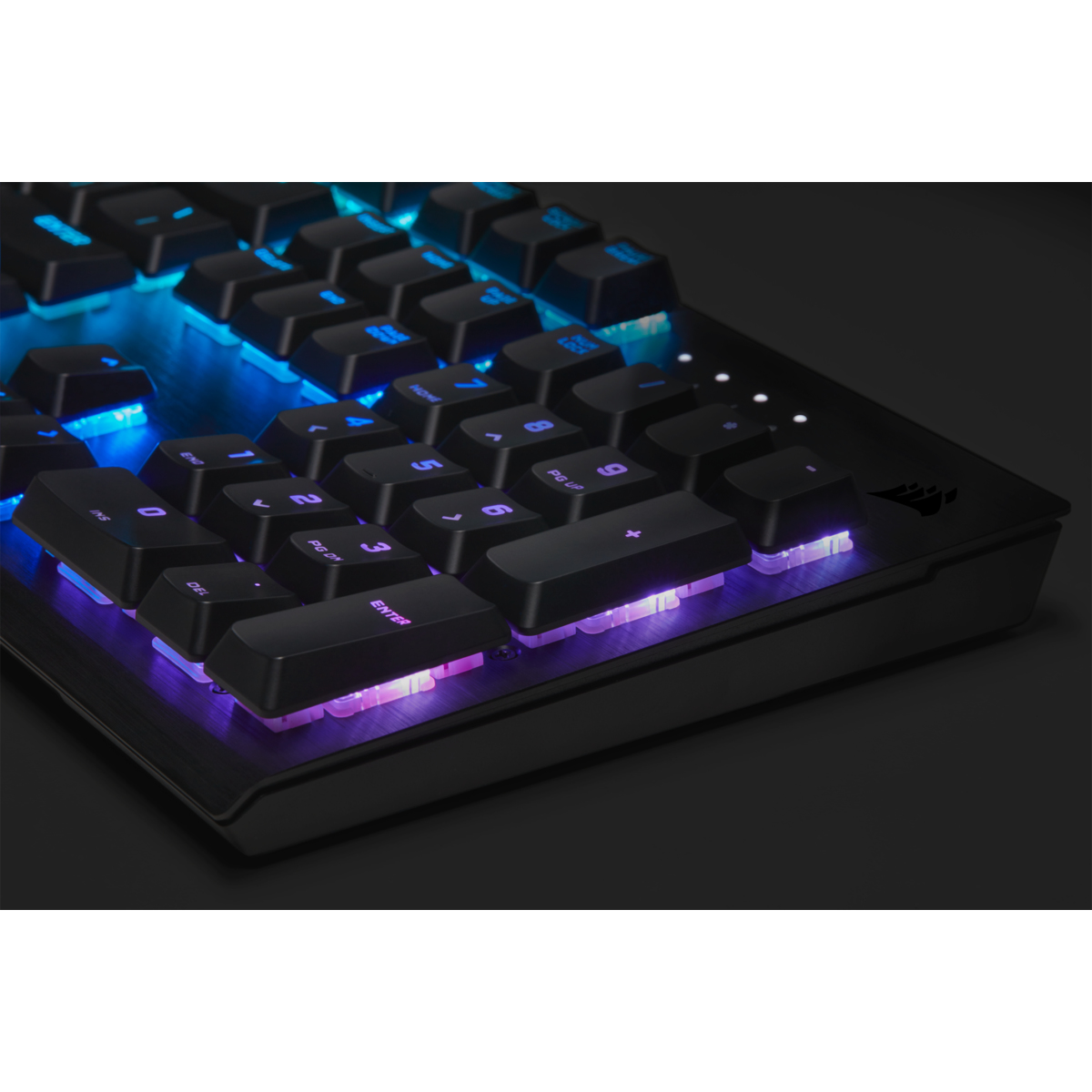 Corsair K60 RGB PRO Low Profile Tastatur Gaming USB Schwarz Corsair K60 RGB PRO Low Profile Tastatur Gaming USB Schwarz