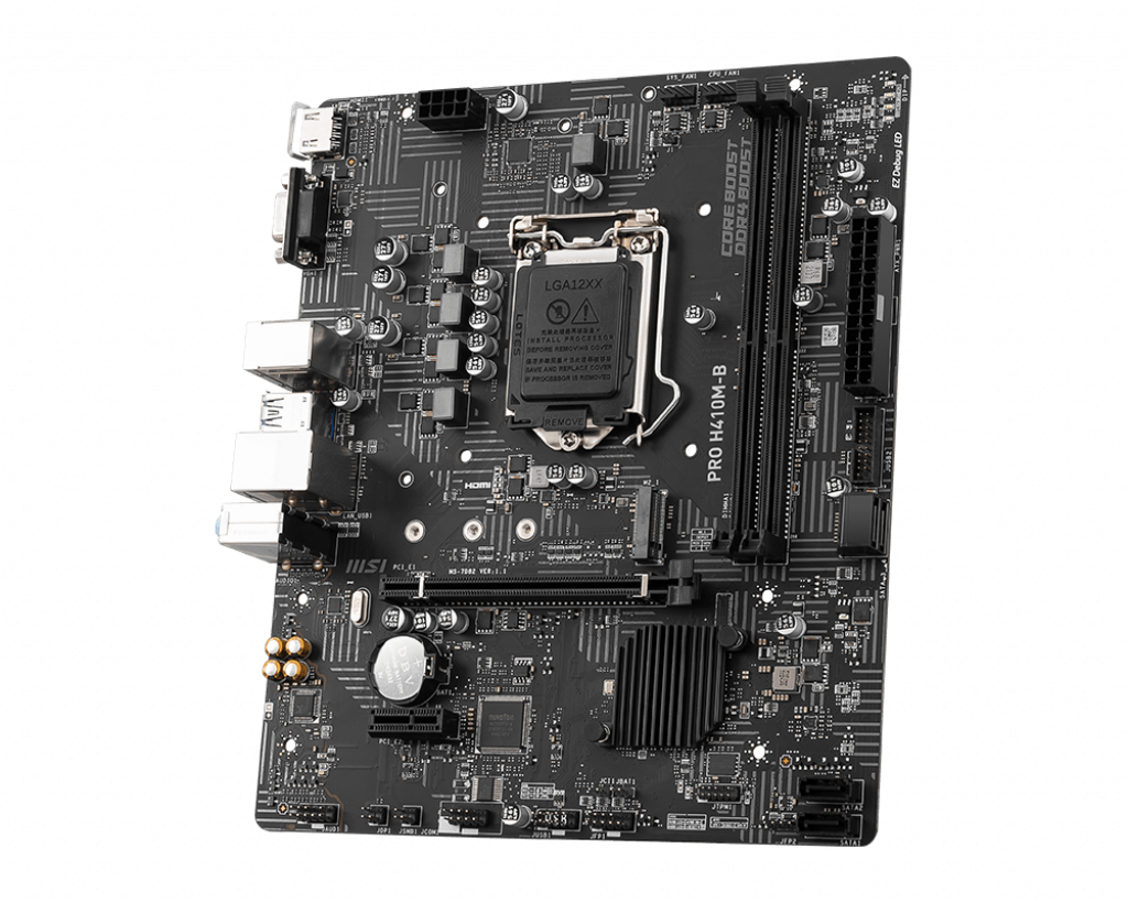 MSI PRO H410M-B Intel H510 LGA 1200 (Socket H5) micro ATX