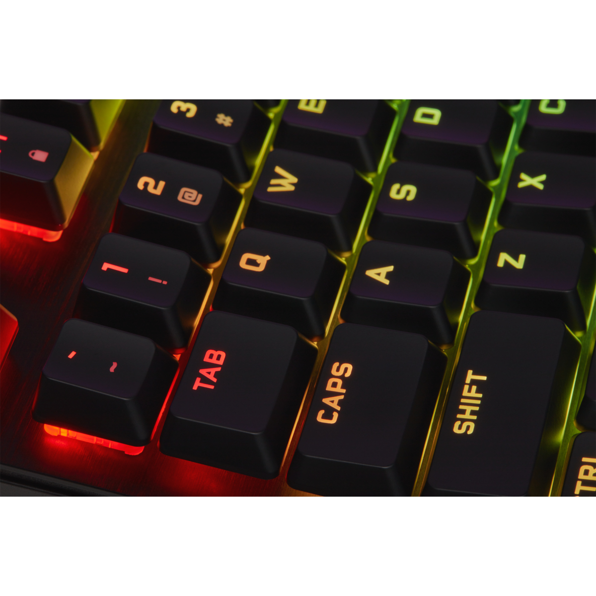 Corsair K60 RGB PRO Low Profile Tastatur Gaming USB Schwarz Corsair K60 RGB PRO Low Profile Tastatur Gaming USB Schwarz