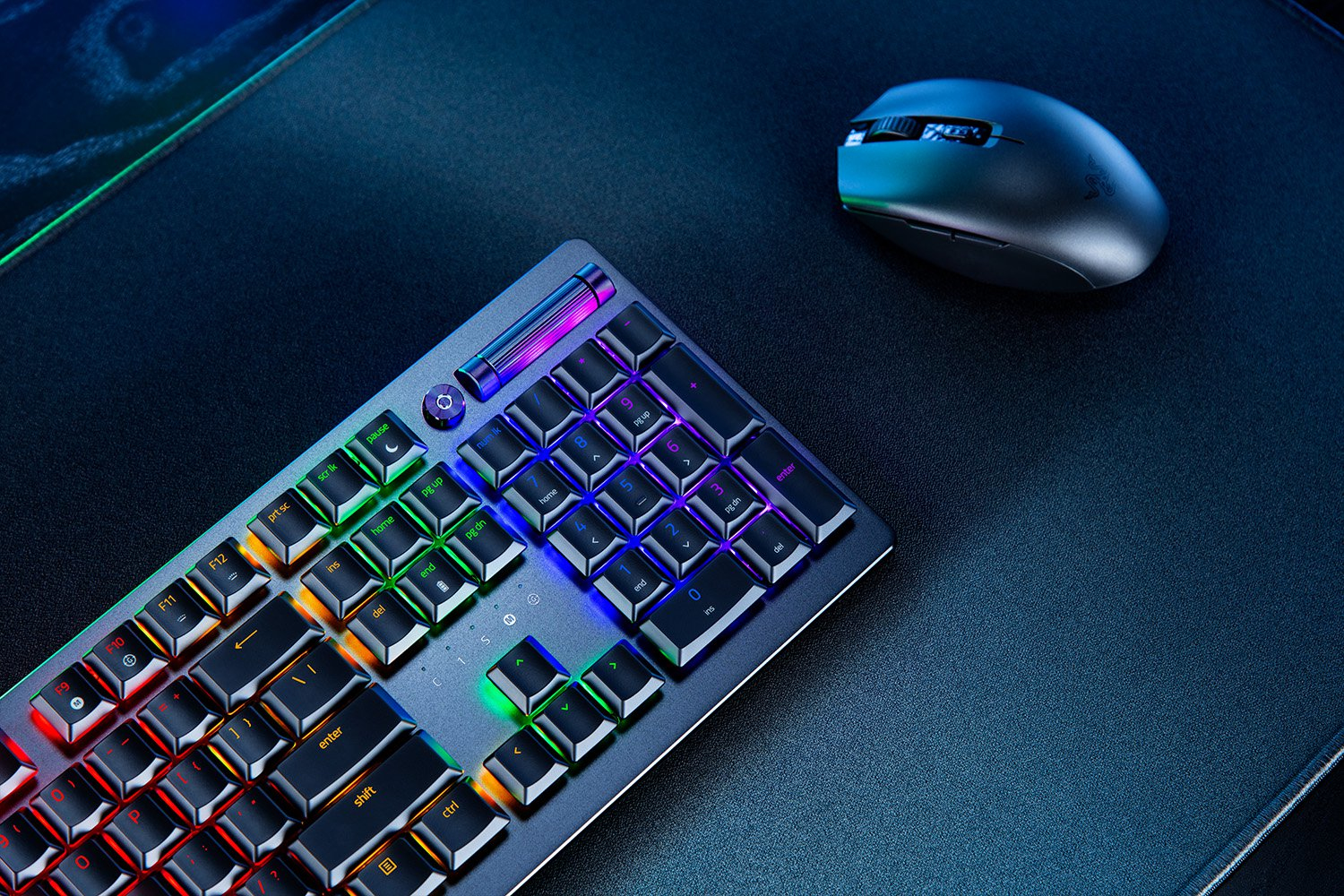 Razer DeathStalker V2 Pro Gaming Keyboard Dual Wireless Optical Red Switches RGB UK Layout QWERTY