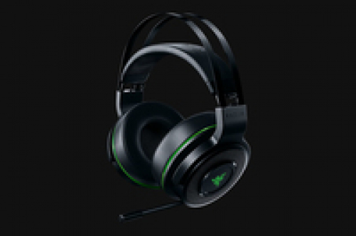 Razer Thresher 7.1 Gaming Headset Wireless RF Virtual 7.1 Surround-Sound for Xbox One Black