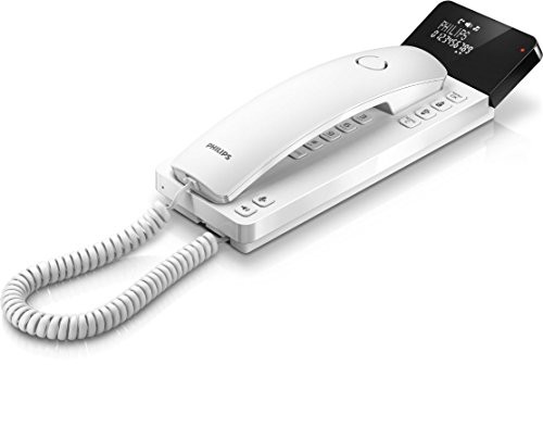 philips M110W/38 SCALA schnurgebundenes Designtelefon weiß