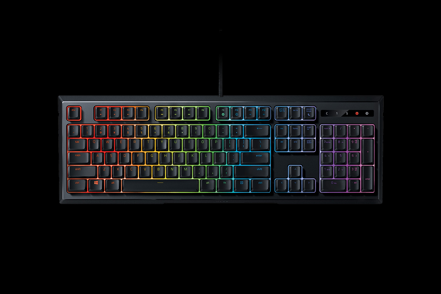 Razer Ornata Chroma Gaming Keyboard Mecha-Membrane Switches RGB CHE Layout - QWERTZ