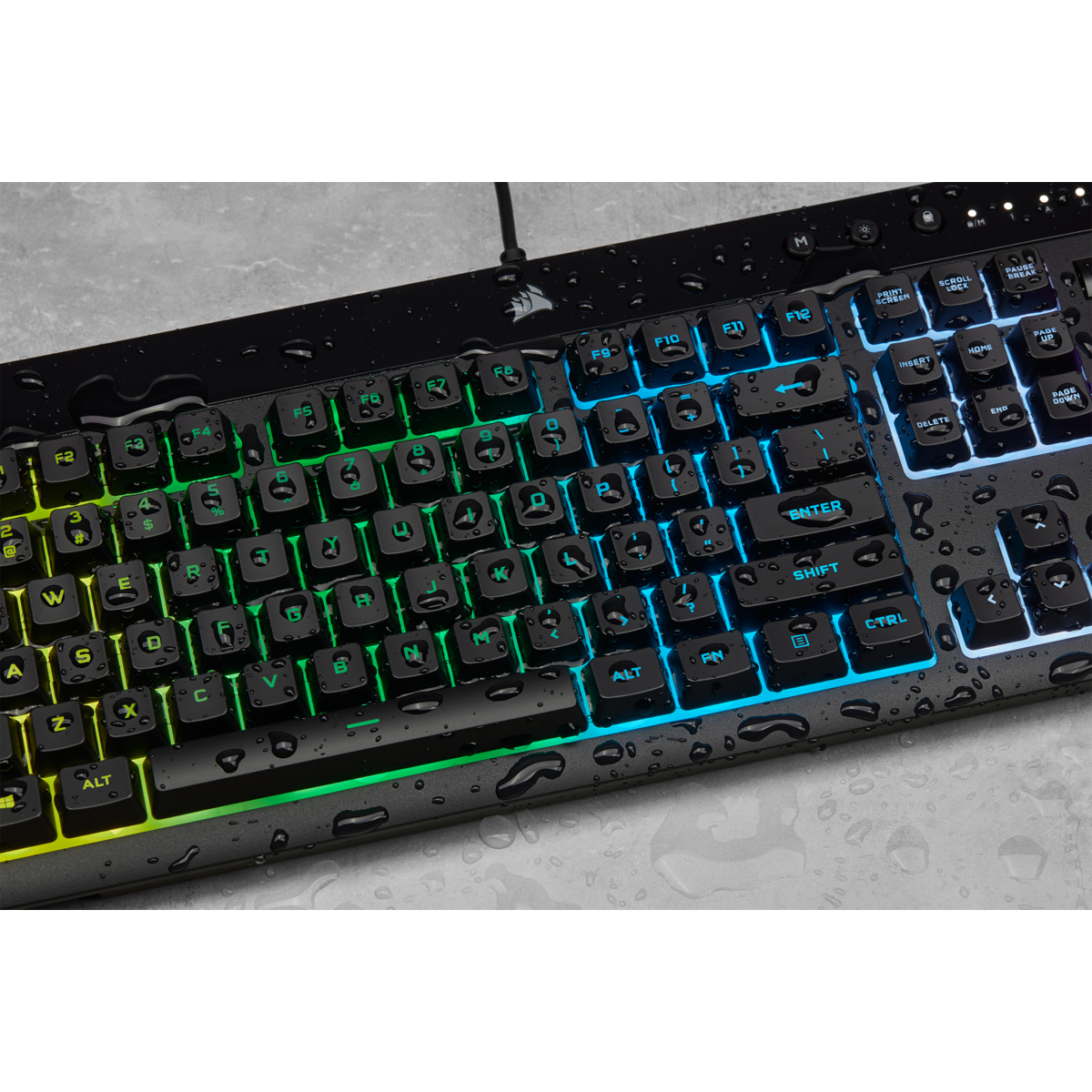 Corsair K55 RGB PRO Tastatur Gaming USB Schwarz - (ITA Layout - QWERTY) Corsair K55 RGB PRO Tastatur Gaming USB Schwarz - (ITA Layout - QWERTY)