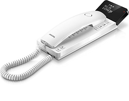 philips M110W/38 SCALA schnurgebundenes Designtelefon weiß