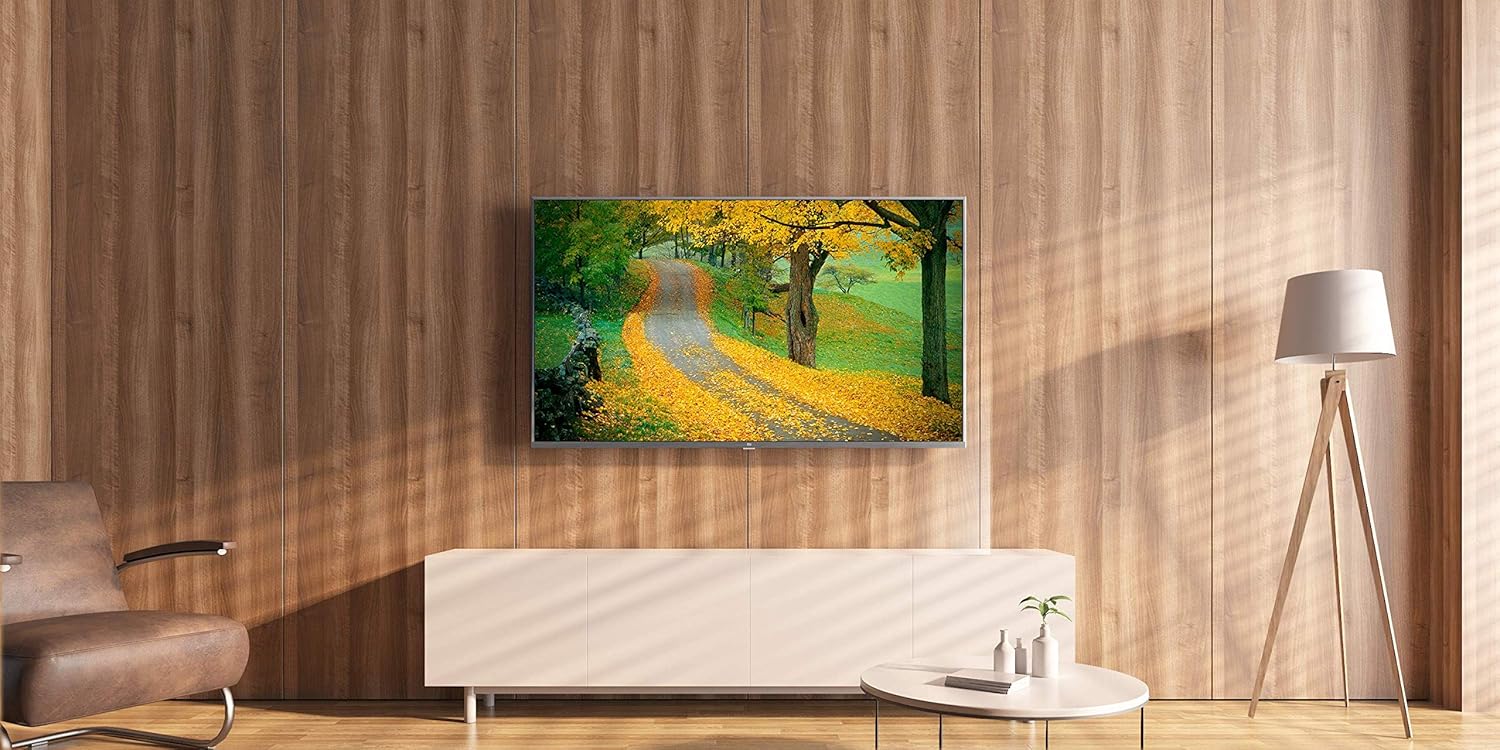 Xiaomi Mi Smart TV 4S 43" (4K Ultra HD, Triple Tuner, Android TV 9.0, Fernbedienung mit Mikrofon, Prime Video und Netflix)