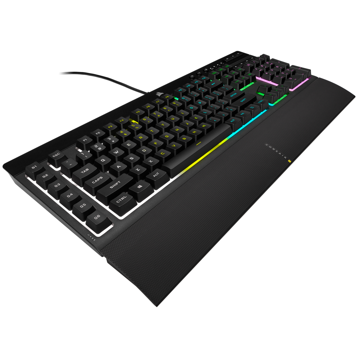 Corsair K55 RGB PRO Tastatur Gaming USB Schwarz - (DEU Layout - QWERTZ) Corsair K55 RGB PRO Tastatur Gaming USB Schwarz - (DEU Layout - QWERTZ)