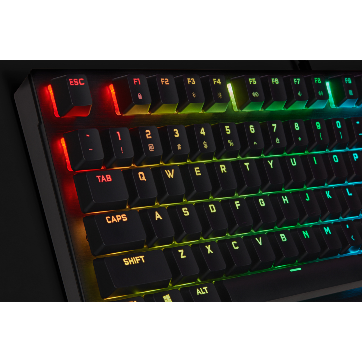 Corsair K60 RGB PRO Low Profile Tastatur Gaming USB Schwarz Corsair K60 RGB PRO Low Profile Tastatur Gaming USB Schwarz