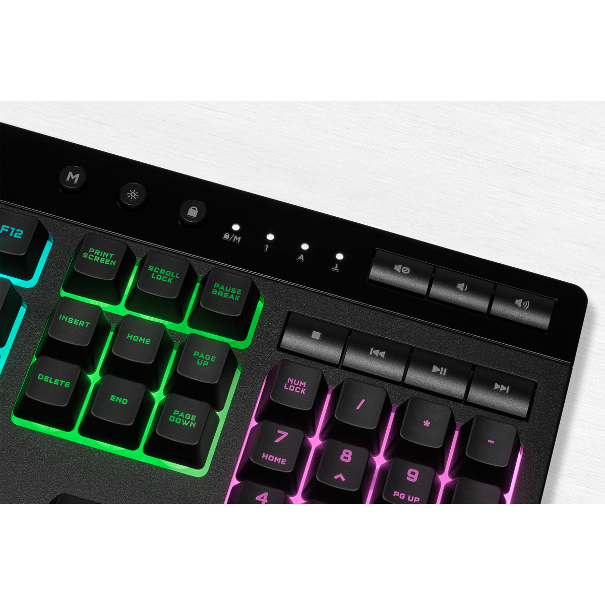 Corsair K55 RGB PRO Tastatur Gaming USB Schwarz - (DEU Layout - QWERTZ) Corsair K55 RGB PRO Tastatur Gaming USB Schwarz - (DEU Layout - QWERTZ)