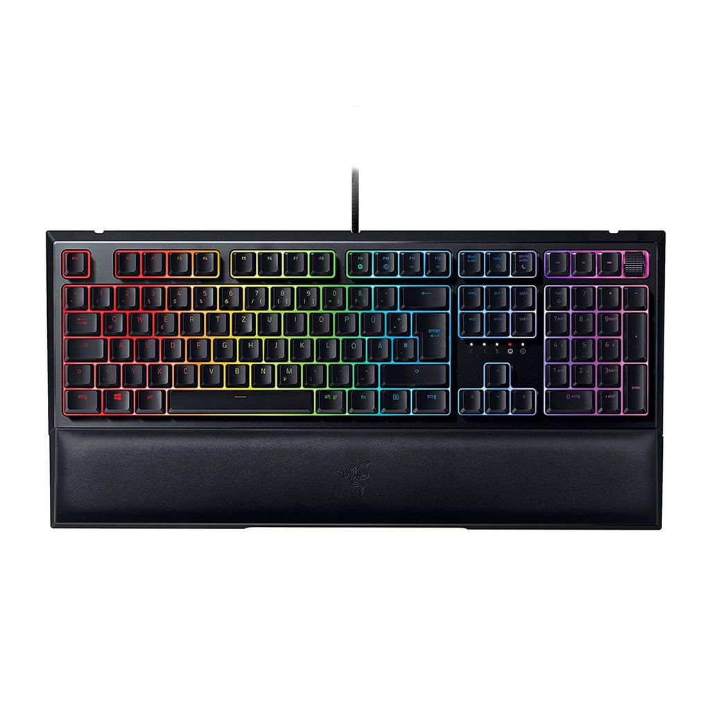 Razer Ornata V2 Gaming Keyboard Mecha-Membrane Switches Chroma RGB DEU Layout QWERTZ