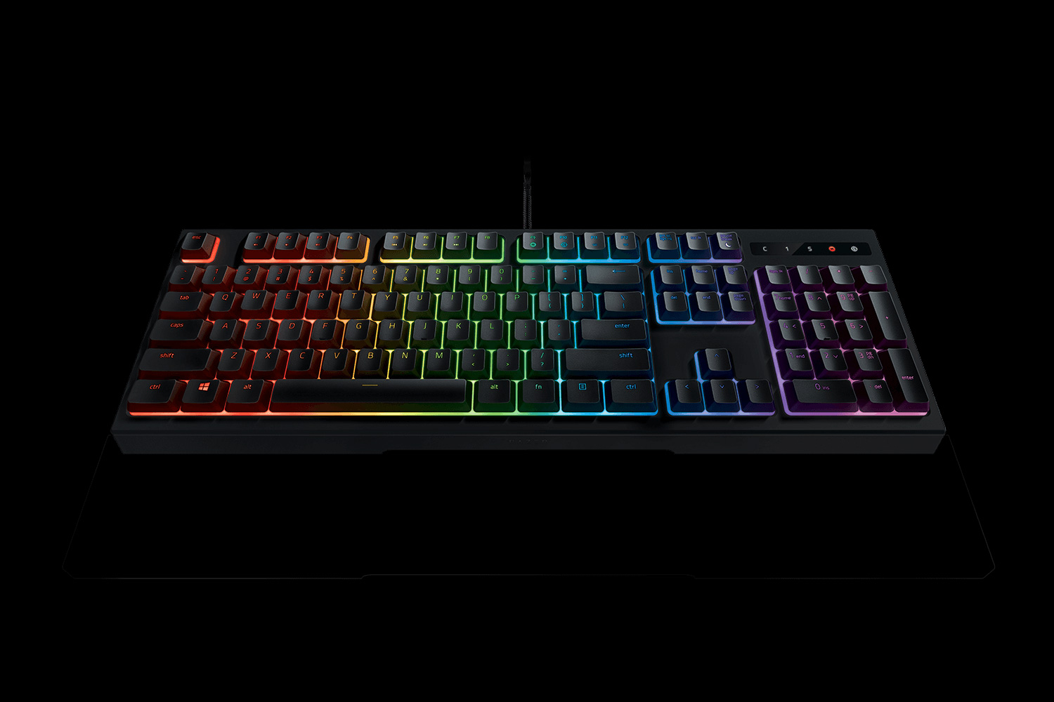 Razer Ornata Chroma Gaming Keyboard Mecha-Membrane Switches RGB CHE Layout - QWERTZ